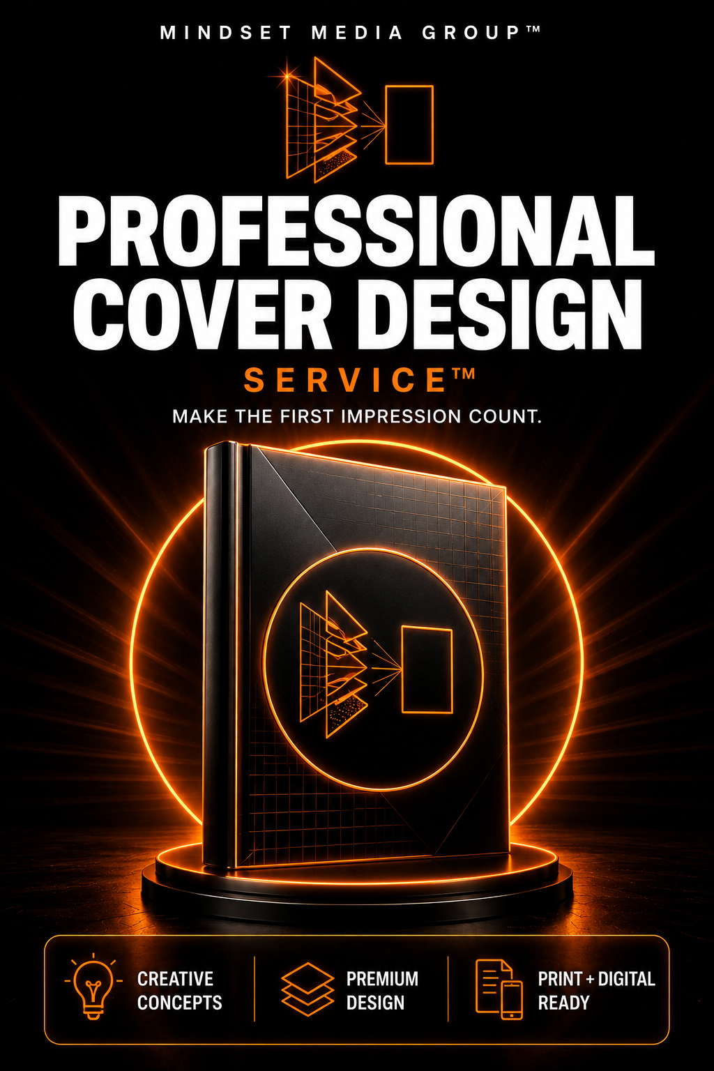 Professional Cover Design Service from Mindset Media Group