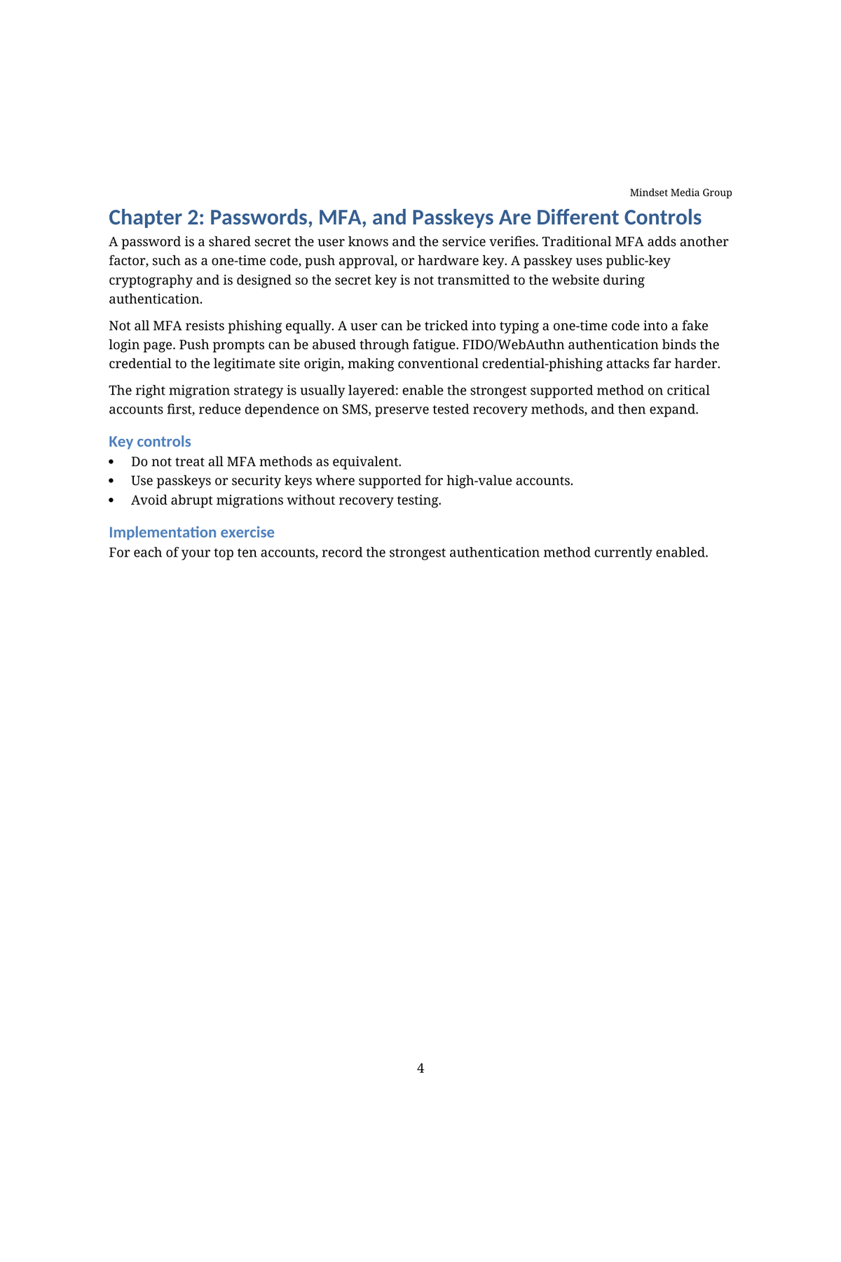 Passkey & Phishing-Resistant Access System™ — Preview 01 of 3 — content from the guide