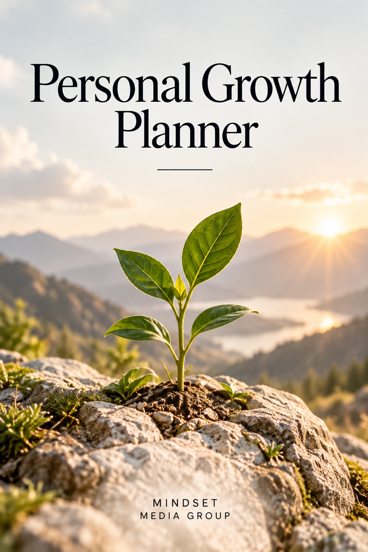 Personal Growth Planner cover — Mindset Media Group