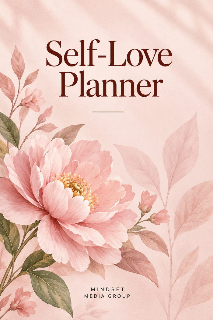 Self-Love Planner cover — Mindset Media Group