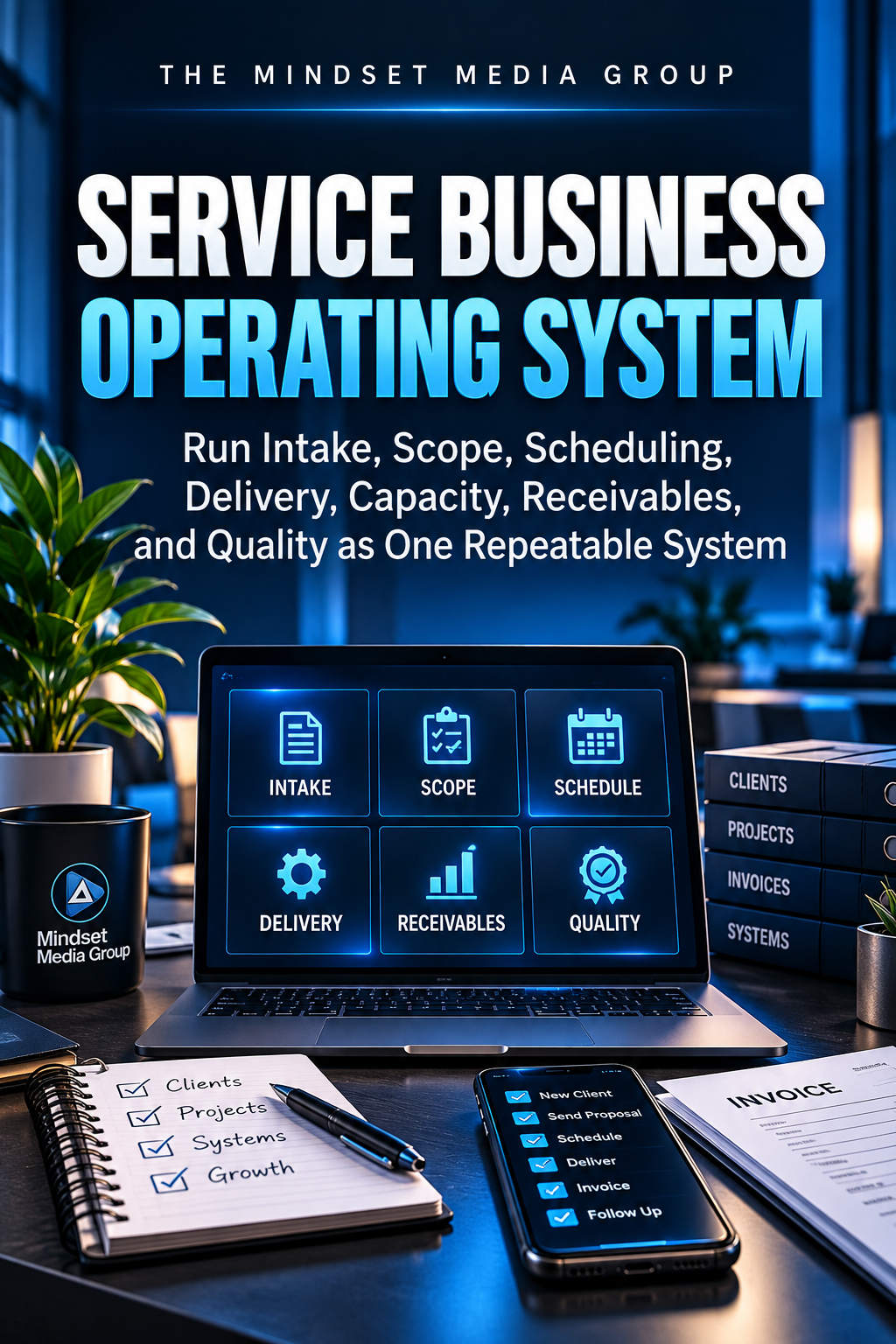 Service Business Operating System — 2:3 cover by Mindset Media Group