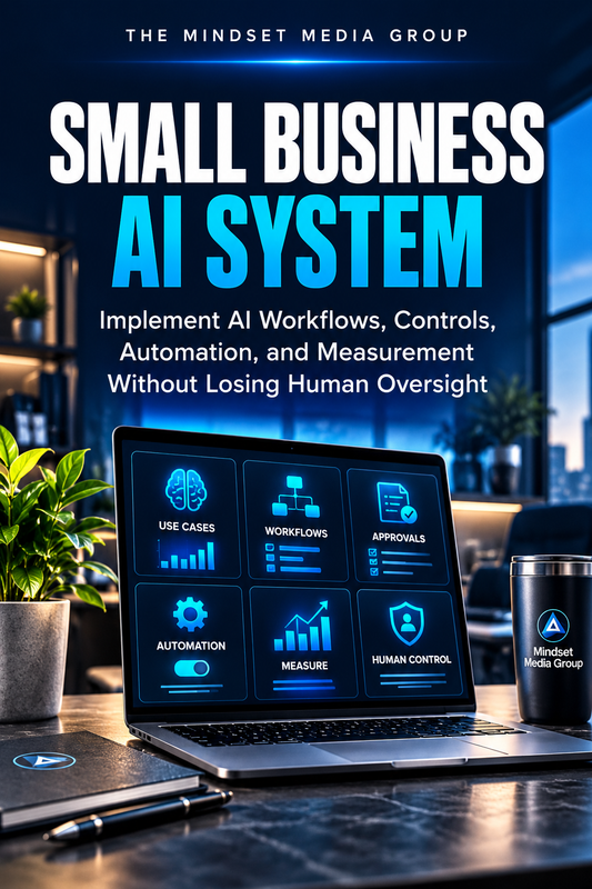 Small Business AI System — 2:3 cover by Mindset Media Group