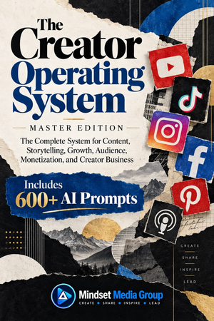 The Creator Operating System™ — Master Edition — approved cover by Mindset Media Group