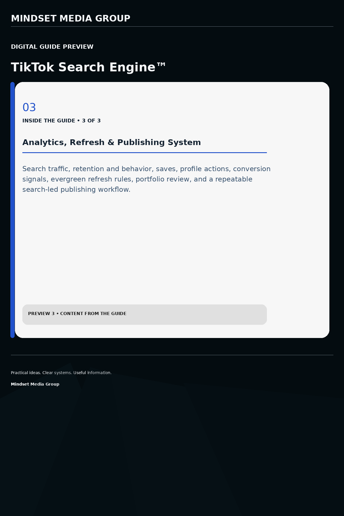 TikTok Search Engine™ — Preview 03 of 3 — content from the guide