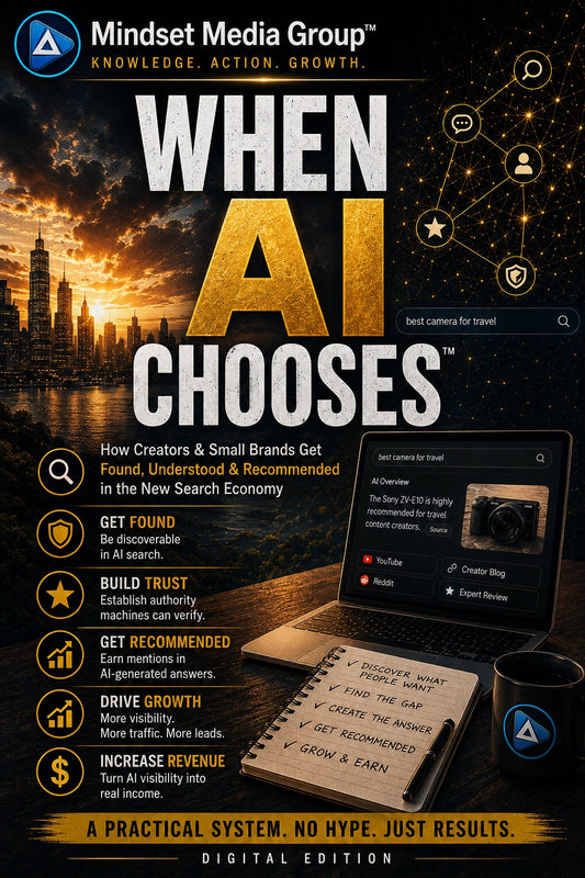 When AI Chooses™ digital guide cover by Mindset Media Group™