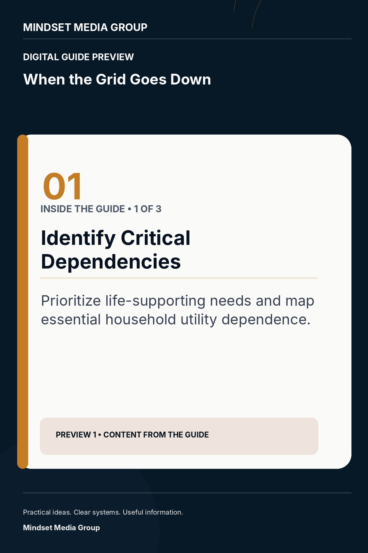 When the Grid Goes Down — Preview 01 of 3 — content from the guide