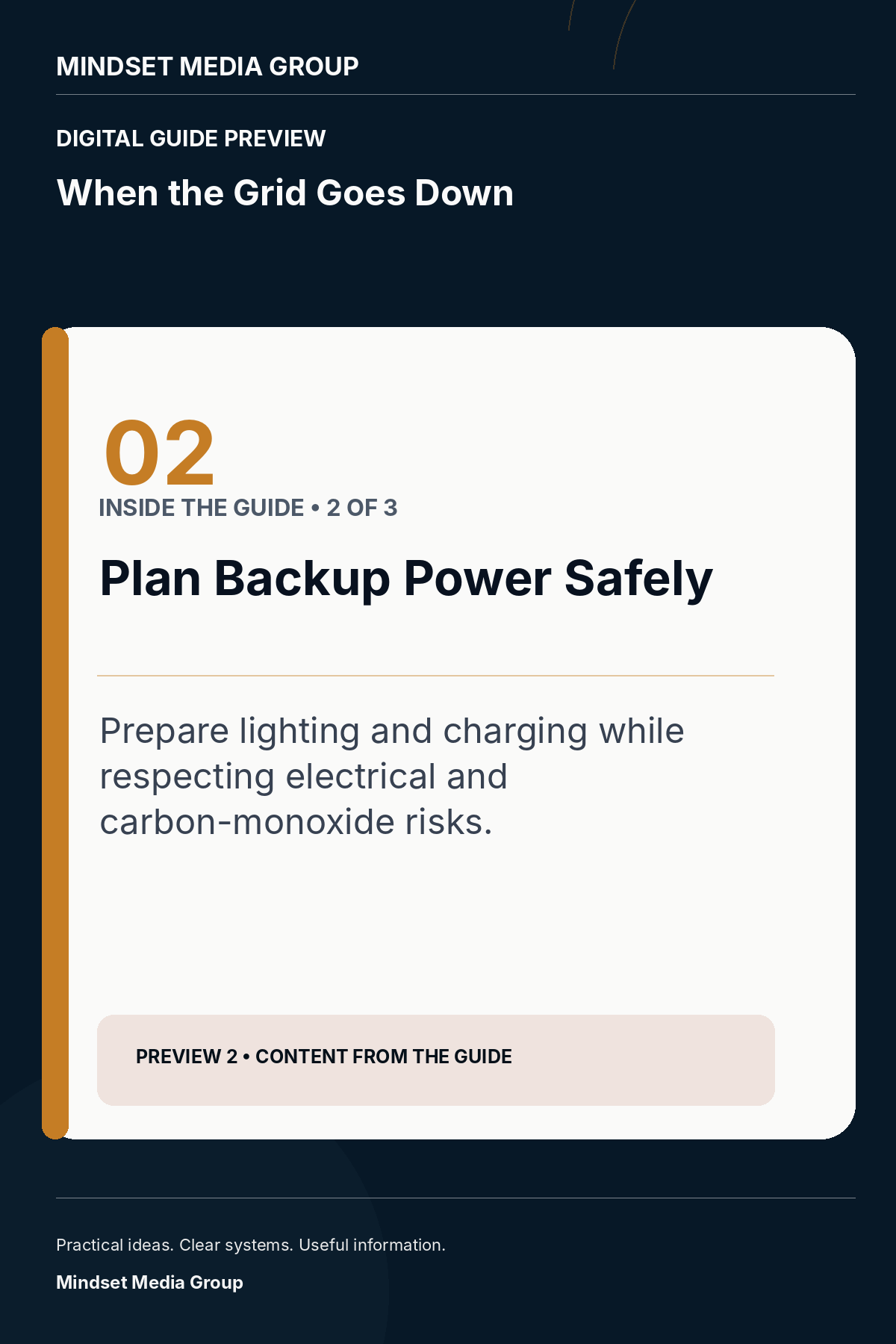 When the Grid Goes Down — Preview 02 of 3 — content from the guide
