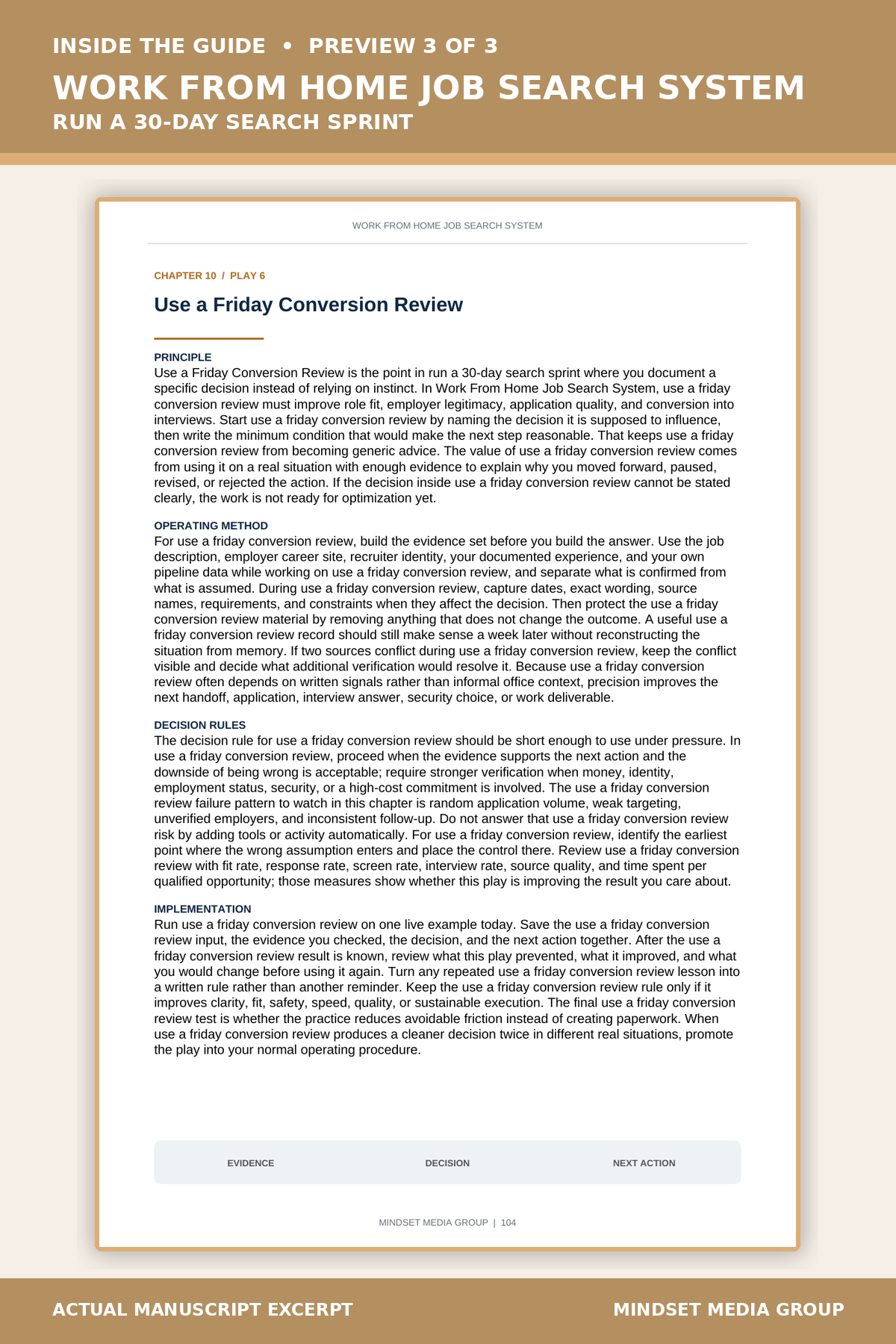 Work From Home Job Search System™ — Preview 03 of 3 — content from the guide