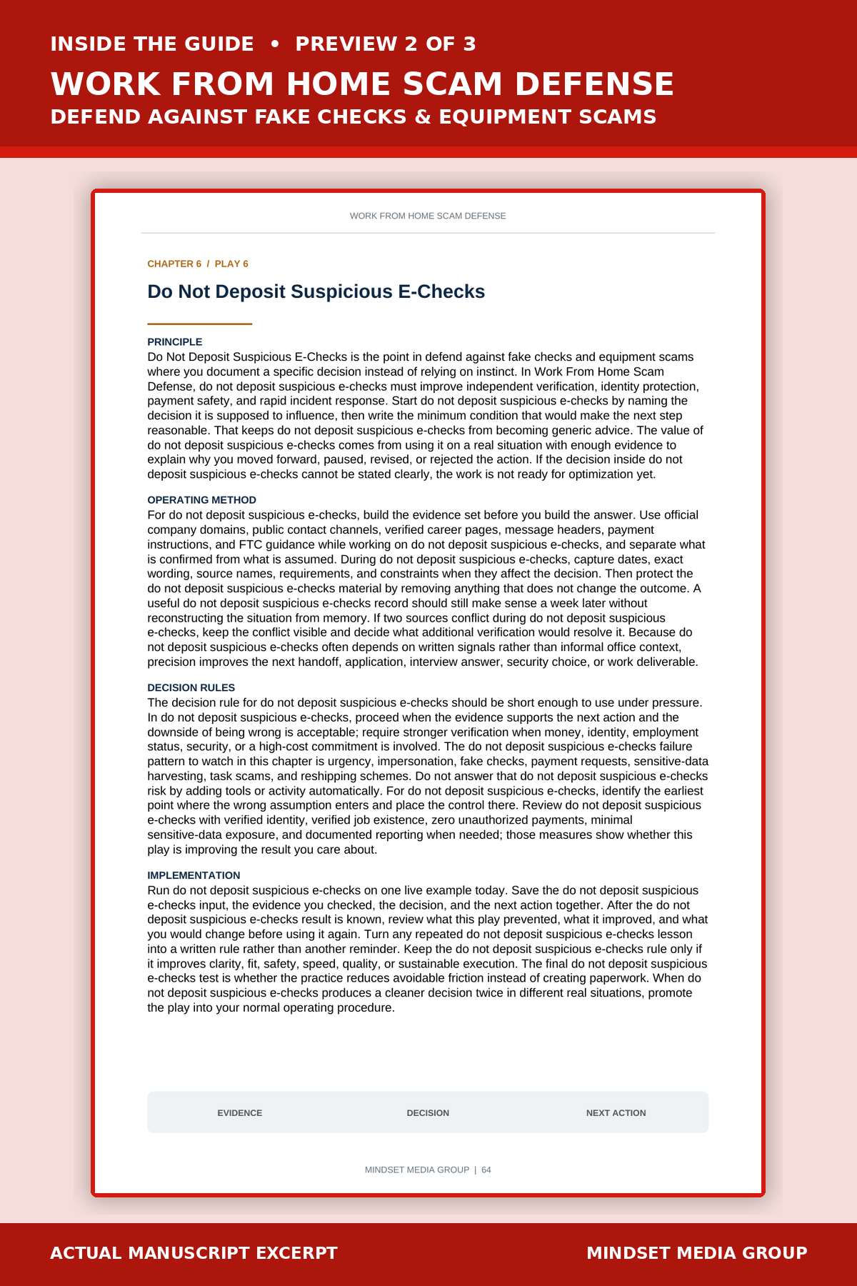 Work From Home Scam Defense™ — Preview 02 of 3 — content from the guide