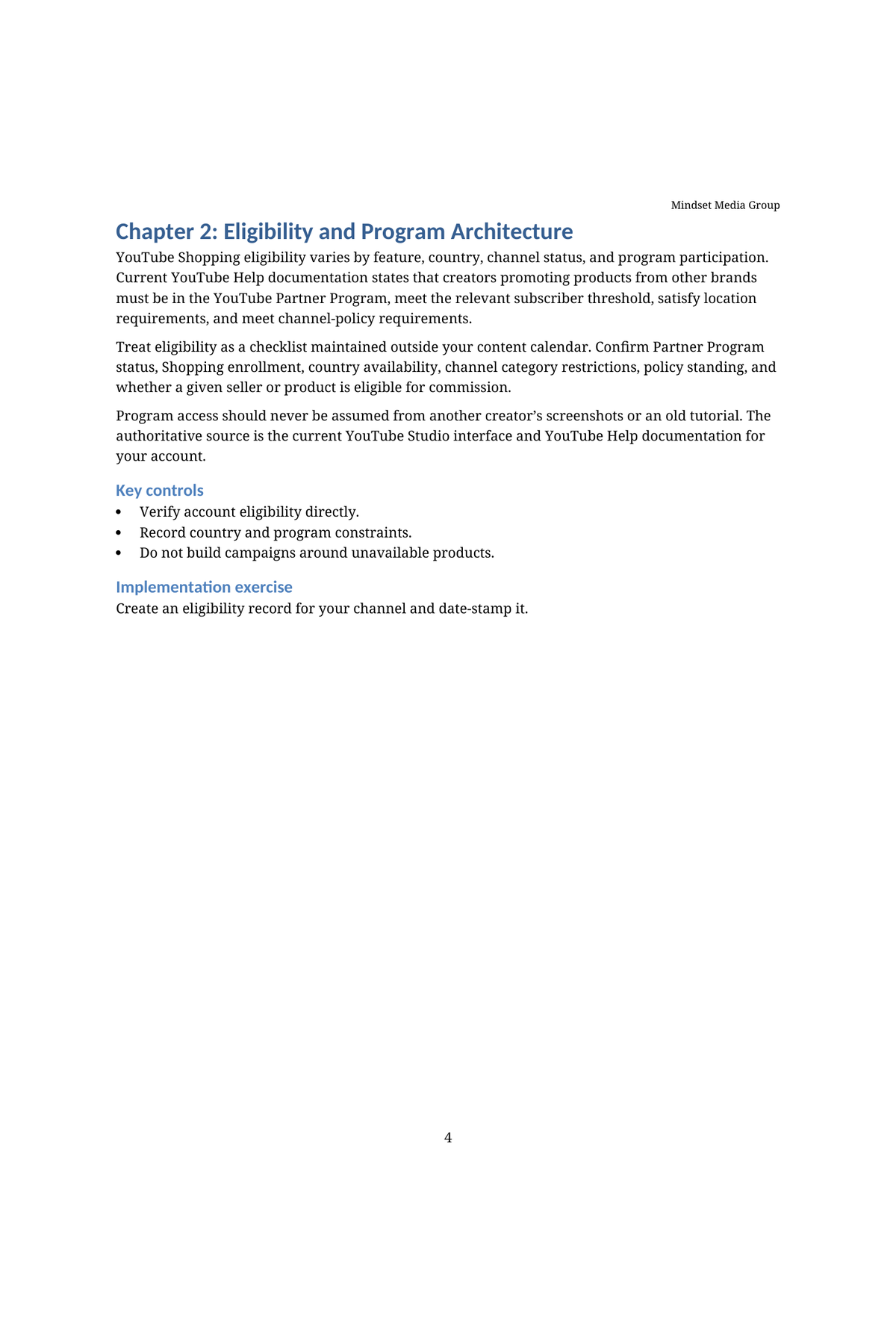 YouTube Shopping + Amazon Affiliate System™ — Preview 01 of 3 — content from the guide